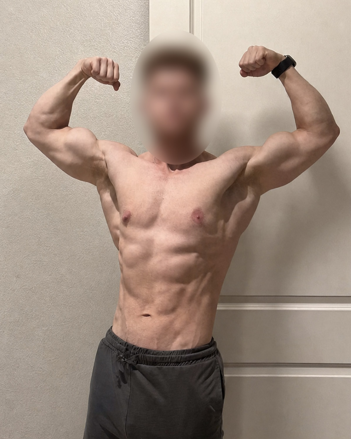 Alex after 8 weeks of coaching